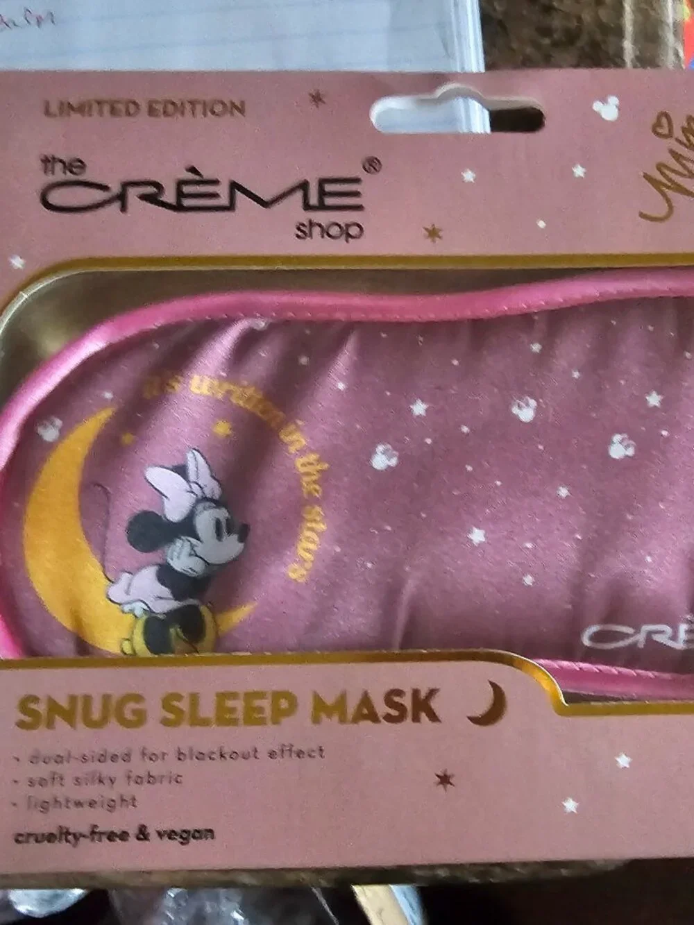 The Creme Shop Disney Minnie Mouse Snug Sleep Mask
